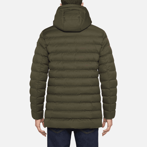 M HALLSON PARKA - POLY TWILL S Мужская куртка FOREST NIGHT