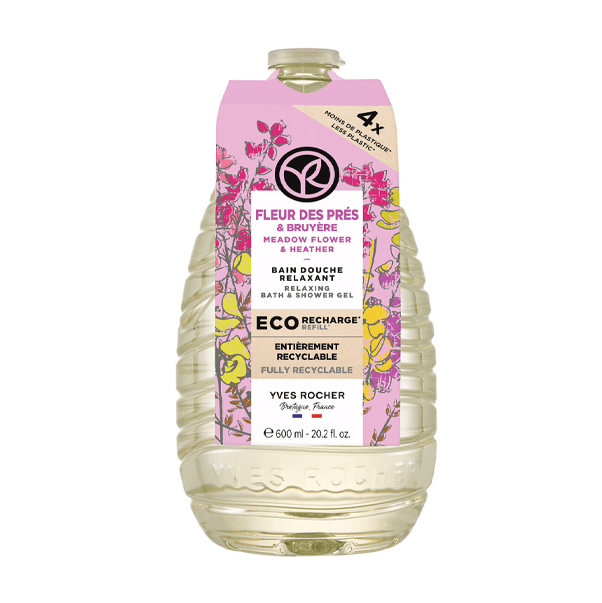 BAIN DE NATURE ECO REFILL Гель для душа и ванны "Ракитник и Вереск"